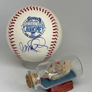 Ryne Sandberg signed Rawlings 1984 All Star Logo Baseball JSA COA Cubs HOF A3836 - Picture 1 of 2