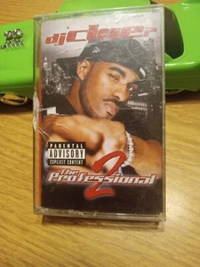 DJ CLUE THE PROFESSIONAL 2 CASSETTE NYC HIP HOP Mixtape Play Tested - Picture 1 of 5
