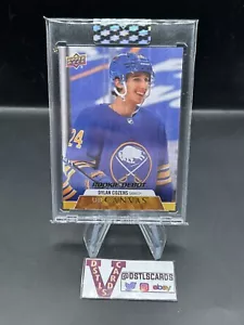 20/21 UD Clear Cut - DYLAN COZENS ROOKIE DEBUT #CD-DC Buffalo Sabres - Picture 1 of 2