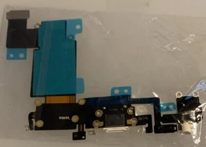 OEM Weißer Ladeanschluss Kopfhörerbuchse Mikrofon Flex Kabel für iPhone 6S Plus 5,5 '' - Bild 1 von 3