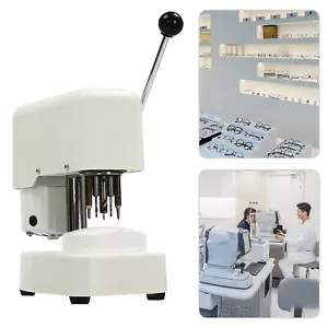 Optical Eyeglasses Lens Hole Drilling Machine Precise punching Lens Driller Tool - Picture 1 of 10
