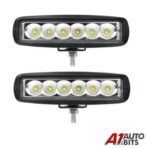 2x High Power 12v 24v Led Work Lamp Flood Light Truck Car 4x4 Trailer Camper Van - Picture 1 of 12