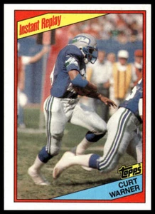 1984 Topps #199 Curt Warner Seattle Seahawks - Picture 1 of 2