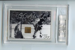 03-04 BAP Ultimate The Goal Bobby Orr Palo Usado en Juego 22/35 Bruins Cup Winner - Imagen 1 de 1