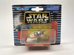 VTG Star Wars Galoob Micro Machines Landspeeder individual carded New Sealed E5 - Picture 1 of 2