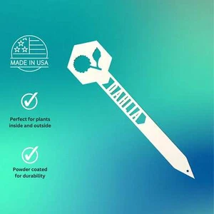 Flower Plant Tags: Dahlia, Daffodil, Tulip, Peony- Made in the USA - Picture 1 of 6