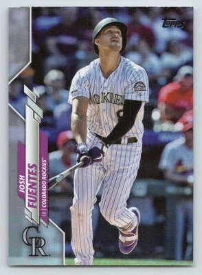 2020 Topps Update Rainbow Foil #U17 Josh Fuentes (ref 223304) - Image 1 of 2