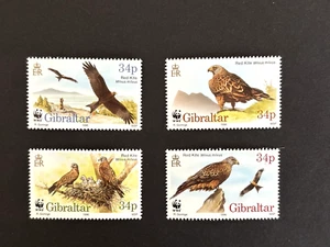 Gibraltar: 1996, Endangered Species, Red Kite, MNH set - Picture 1 of 1
