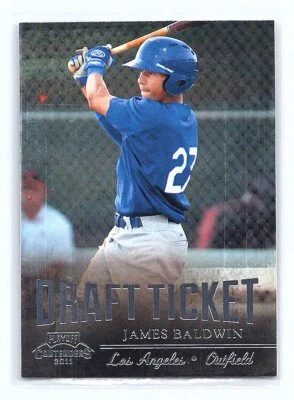 2011 Playoff Contenders James Baldwin #DT58   Los Angeles Dodgers - Image 1 of 2