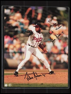 Pedro Borbon Jr. Autógrafo fotográfico assinado 8x10 - Imagem 1 de 3