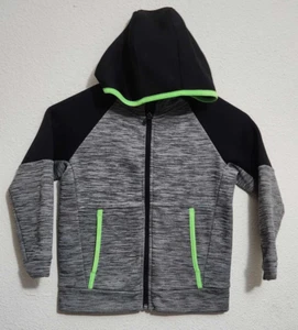 Old Navy Active Boys Size 5 Hooded Long-Sleeve Zip-Up Sweatshirt - Picture 1 of 3