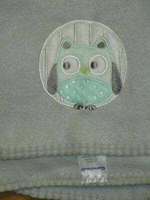 Manta/Lovey bebé Garanimals gris aguamarina búho Foto 1 de 4