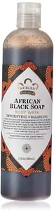 Jabón corporal Nubian Heritage, jabón negro africano, 13 onzas líquidas - Imagen 1 de 9