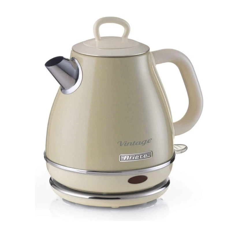 Ariete 2868 Bollitore Elettrico Vintage 1L, 1630W, Beige - Rotex - Immagine 1 di 4