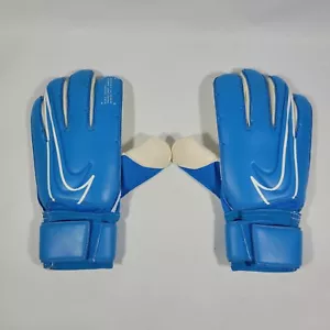 NEW NIKE BLUE GK Gunn Cut Promo EDITION Lights Pack GOALKEEPER GLOVES SIZE 9.5 - Picture 1 of 5