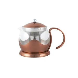 La Cafetiere Izmir Glass Filter Teapot - Copper - 2 Cup - Picture 1 of 3