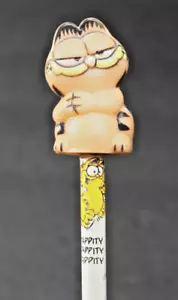 Vintage Rare 1978 Garfield The Cat Pencil Topper & Tappity Pencil - Picture 1 of 10
