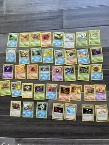 Lot Of Vintage Pokemon Cards, LOT OF 40 CARDS - Picture 1 of 11