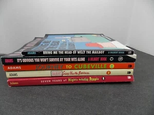 5 Dilbert Coffee Table Comic Strip books - Picture 1 of 12