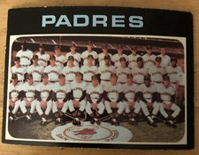 1971 Topps Padres Team Records Card #482 Gaston Niekro Colbert Dobson Mid-Grade