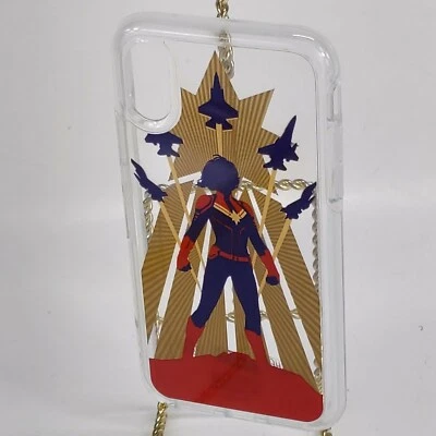 Funda OtterBox Apple iPhone X/XS Marvel Simetría - Serie Capitana Marvel Vengadores Foto 1 de 4