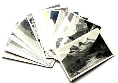 25 TOTAL -Canadian Pacific Railway circa 1910 Photo postcards - Most Banff - Image 1 of 2