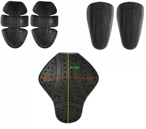Motorrad Jacke Hose Panzereinsätze Gummipads CE - Bild 1 von 4
