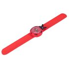 Child Girl Ladybug Adorable Cartoon Silicone Watch - Color: Red T6w84221