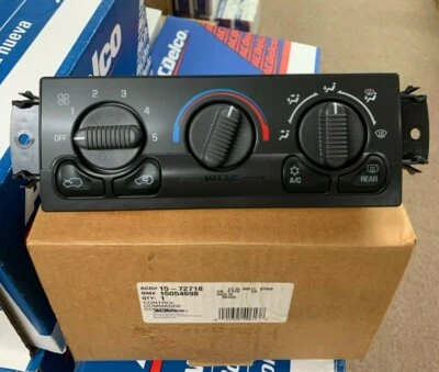 HVAC Control Module Front OEM GM NOS ACDELCO 15-72718 GM 1505698 - Image 1 of 3