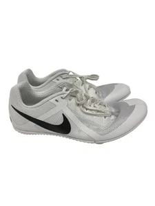 NEW! Nike Men's Zoom Rival Distance Spike Shoes White DC8749-100 Unisex Size 8 - Picture 1 of 11