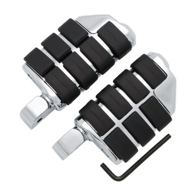 Rear Passenger Foot Pegs Footrest for Yamaha V Star XVS1100 XVS1100A AT 1999-09 - Imagem 1 de 4