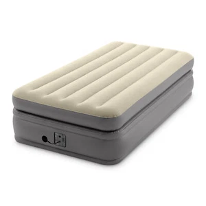 Colchón de aire Intex Dura Beam Plus tecnología de fibra con bomba incorporada, doble (caja abierta) - Imagen 1 de 10