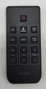 Philips 996510063326 Soundbar Remote - Picture 1 of 2