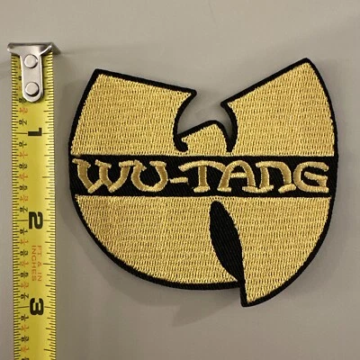 Wu-Tang - Embroidered Iron on patch - Rap/Hip-Hop/R&B/Music/Art
