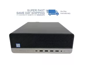 HP ProDesk 600 G4 SFF Desktop i7-8700 16GB DDR4 RAM 256GB M.2 Windows 10 Pro - Picture 1 of 14