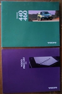 VOLVO 440 460 orig 1995 UK Mkt Prestige Sales Brochure + Price List - Picture 1 of 1