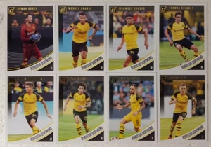 2018-19 Donruss Soccer Card Team Set BORUSSIA DORTMUND  # 63 - 70 PULISIC - Picture 1 of 1