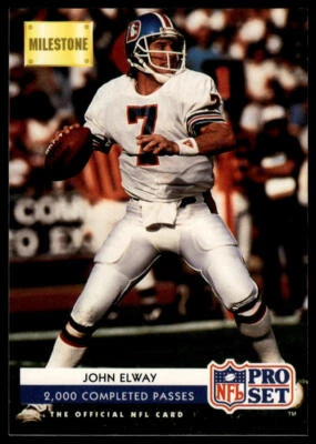 1992 Pro Set #25 John Elway - Image 1 of 2