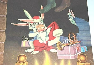 Finder's Music Store 1955 Advertising Calendar San Diego Calif Colorful Pages - Picture 1 of 8