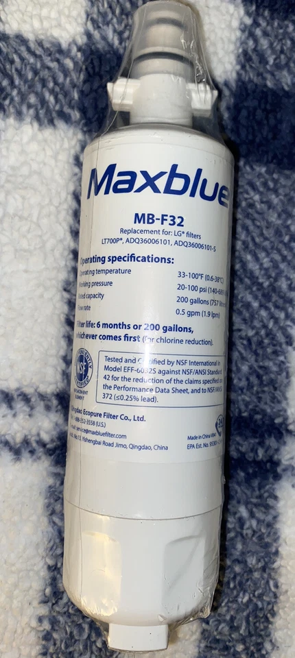 maxblue MB-732 refrigerator water filter (replacement For LG) - Image 1 of 1