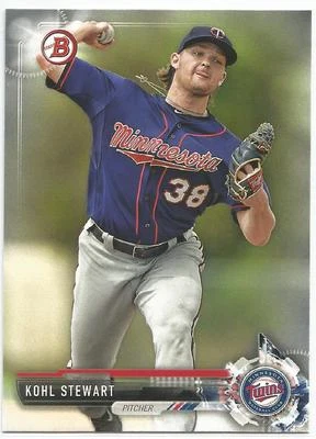 Béisbol Bowman Kohl Stewart Minnesota Twins 2017 Foto 1 de 2