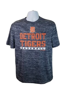 T-shirt ufficiale MLB originale Detroit Tigers grigio fantasia taglia XL spedizione gratuita! - Foto 1 di 4