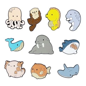 Colorful Sea Animal Accessory Animal Brooch for Trendsetters Enhancing Your Look - Picture 1 of 18
