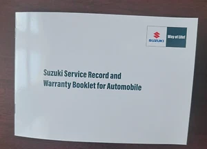 Suzuki Service History Book SUZUKI VITARA SWIFT ALTO - Picture 1 of 3