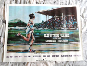 orig. 1982 Vintage Nike Steve Prefontaine Classic *1st-ever PRE CLASSIC POSTER* - Picture 1 of 11