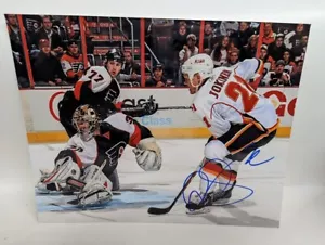 Olli Jokinen Flames Panthers Autographed Photo Picture 8" X 10" NHL Hockey - Picture 1 of 1