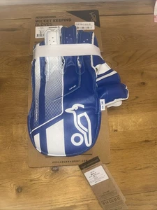 2025 Kookaburra Cricket SC 4.1 Guanti da Conservazione Wicket Blu - Taglia A - Foto 1 di 4