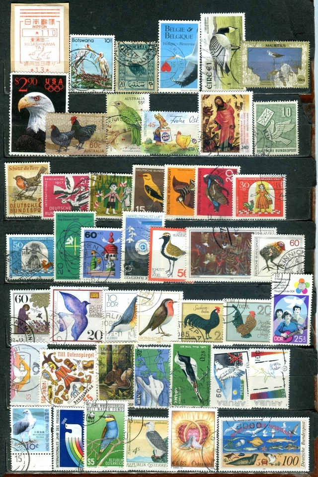 Z_136 Birds FAUNA 41二手邮票 — 第 1/1 张图片