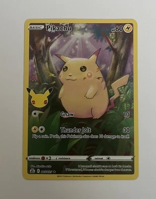 Pikachu 005/025 Celebrations Holo Englisch - Bild 1 von 2
