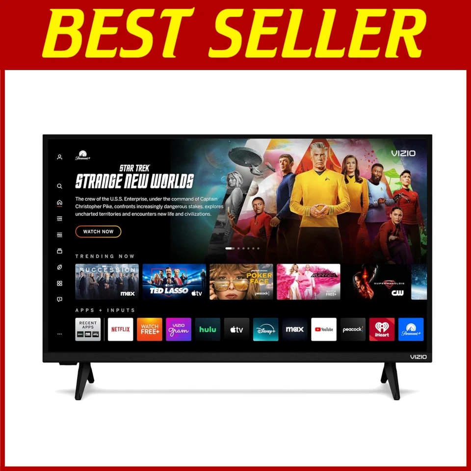 Vizio 32" Full HD Smart TV, Alexa Compatibility, Google Cast - Image 1 of 4